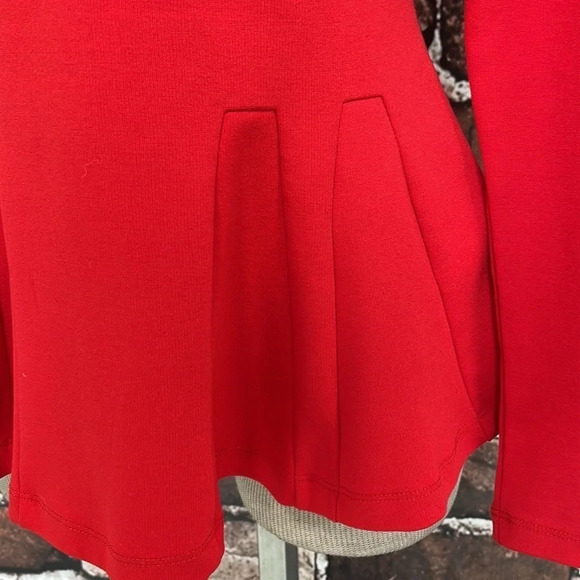 Philosophy Republic Clothing Tunic Pleated Blouse Red Size Small S - Picture 9 of 17